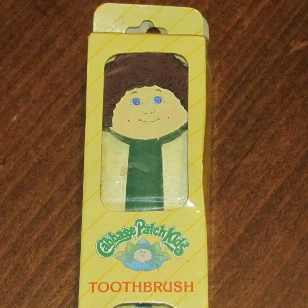Vintage Unopened Cabbage Patch Kids Toothbrush in original Package